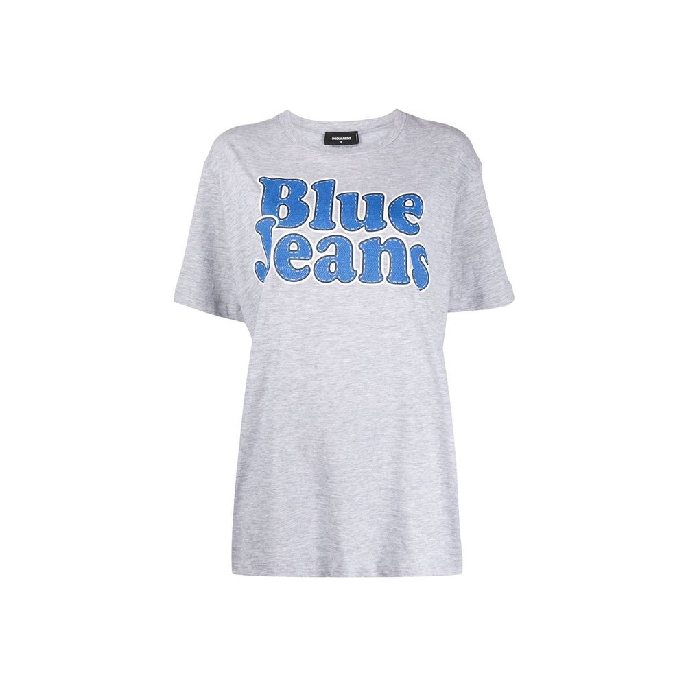 Gray Cotton T-Shirt