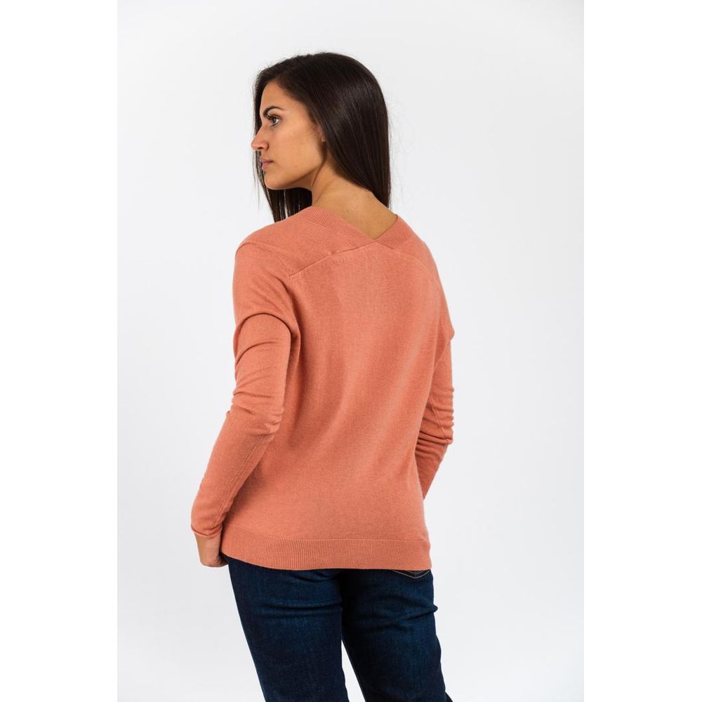 Pink Viscose Cardigan