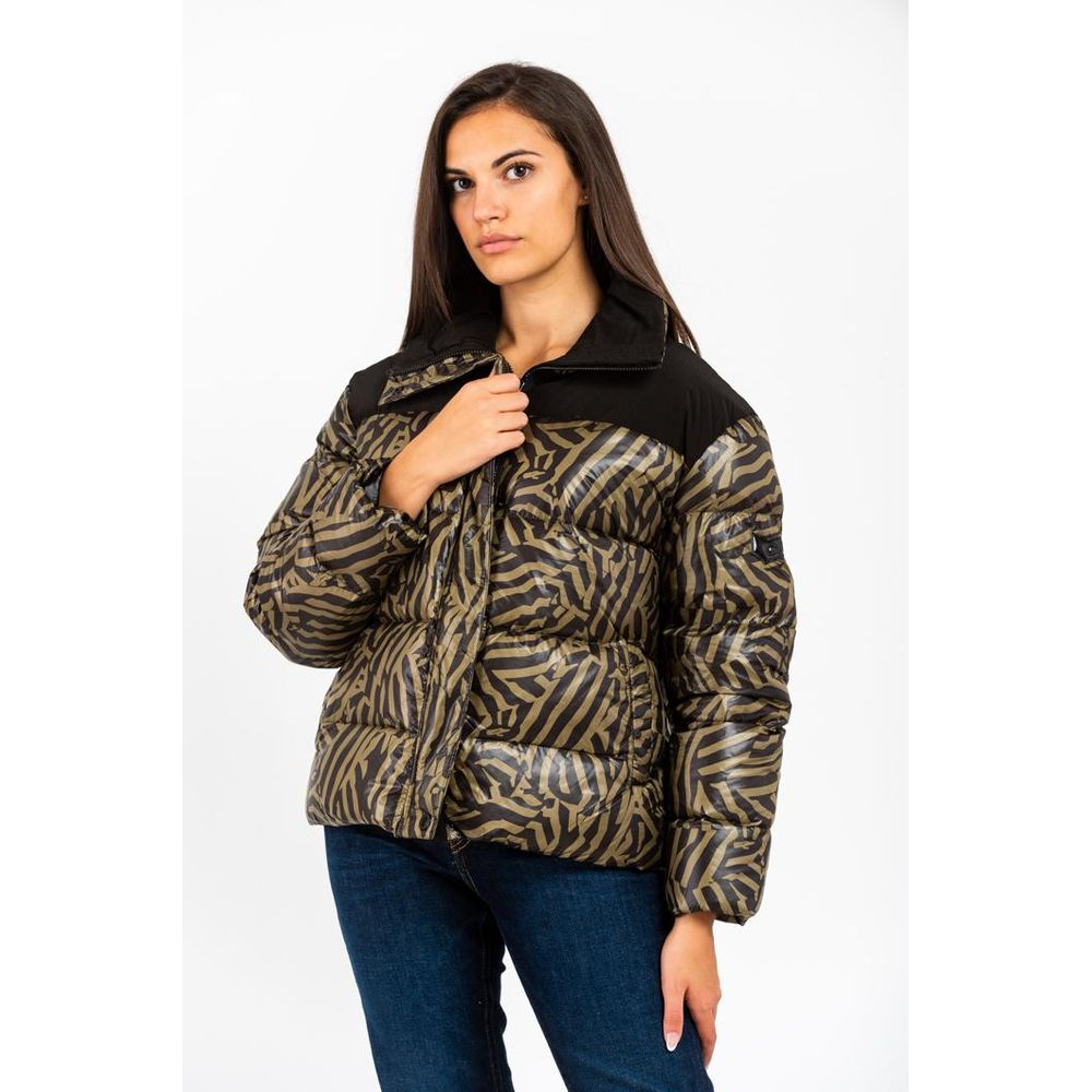 Green Polyamide Parka