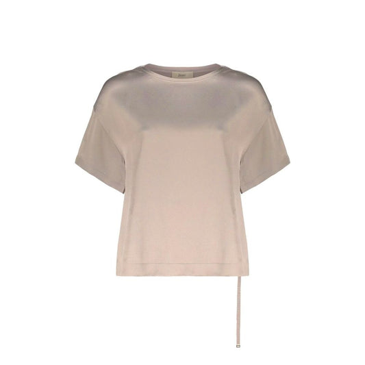 Beige Acetate Blouse