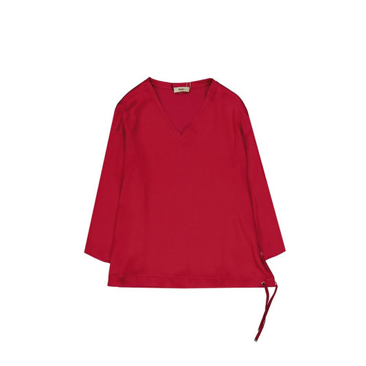 Red Acetate Tank Tops