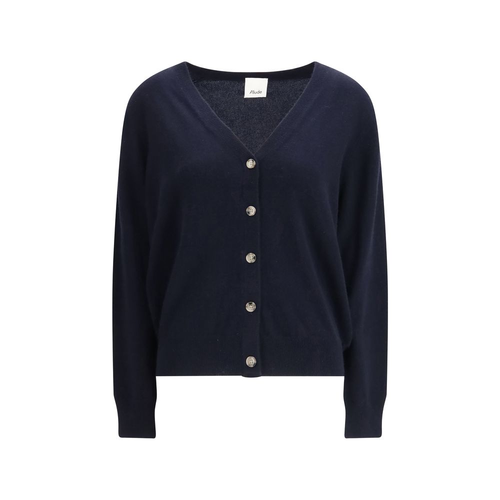 Blue Cashmere Cardigan