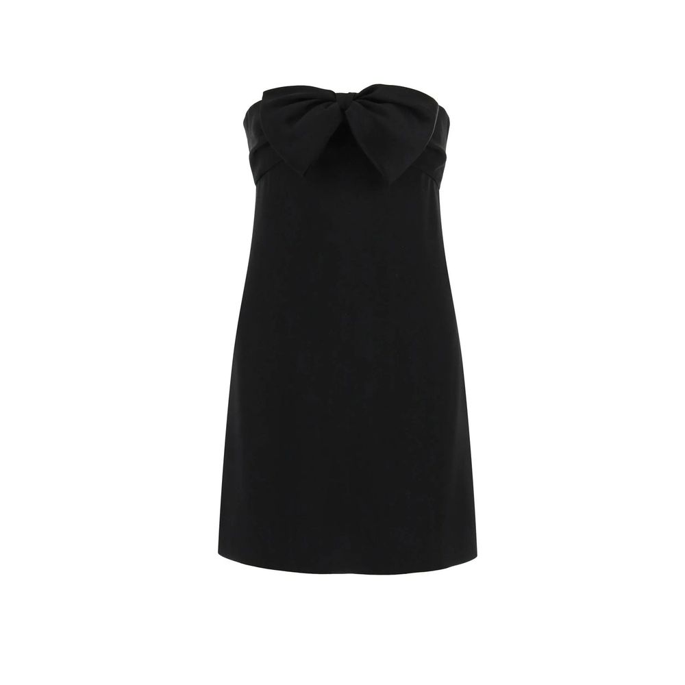 Black Acetate Cocktail Dress