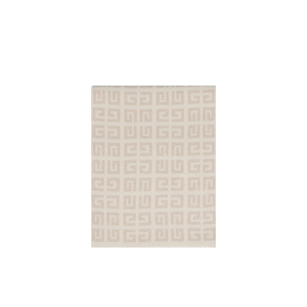Beige Cashmere Scarf