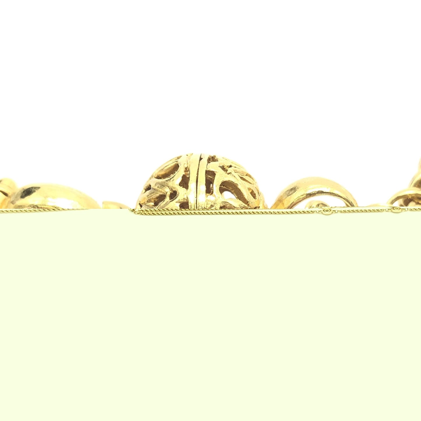 Gold Plated Coco Mark Necklace