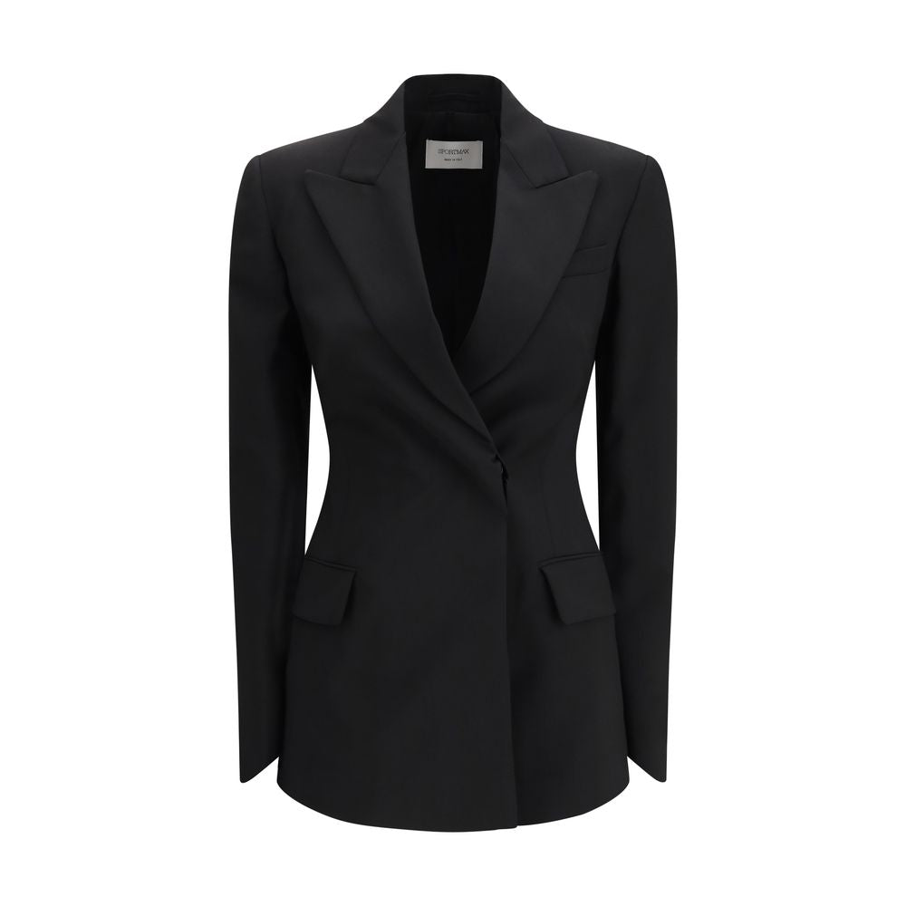 Black Wool Oves Aries Blazer