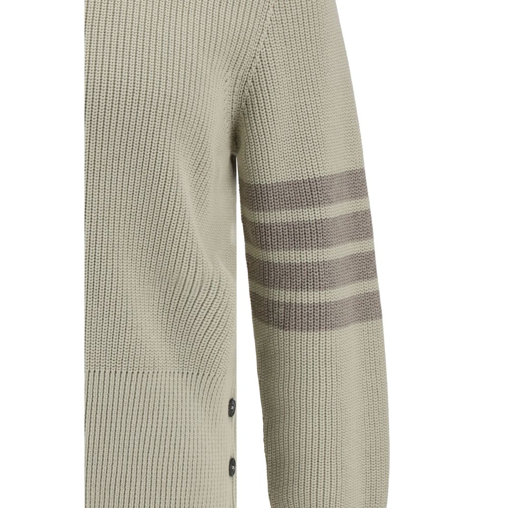 Beige Cotton Sweatshirt