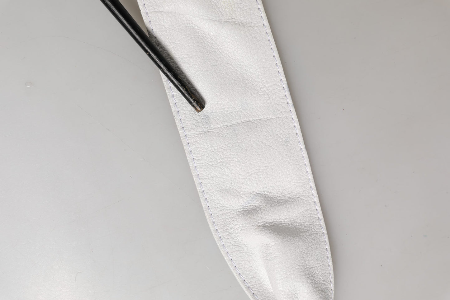 Women White Leather Embellished Wide Waist Cintura Belt