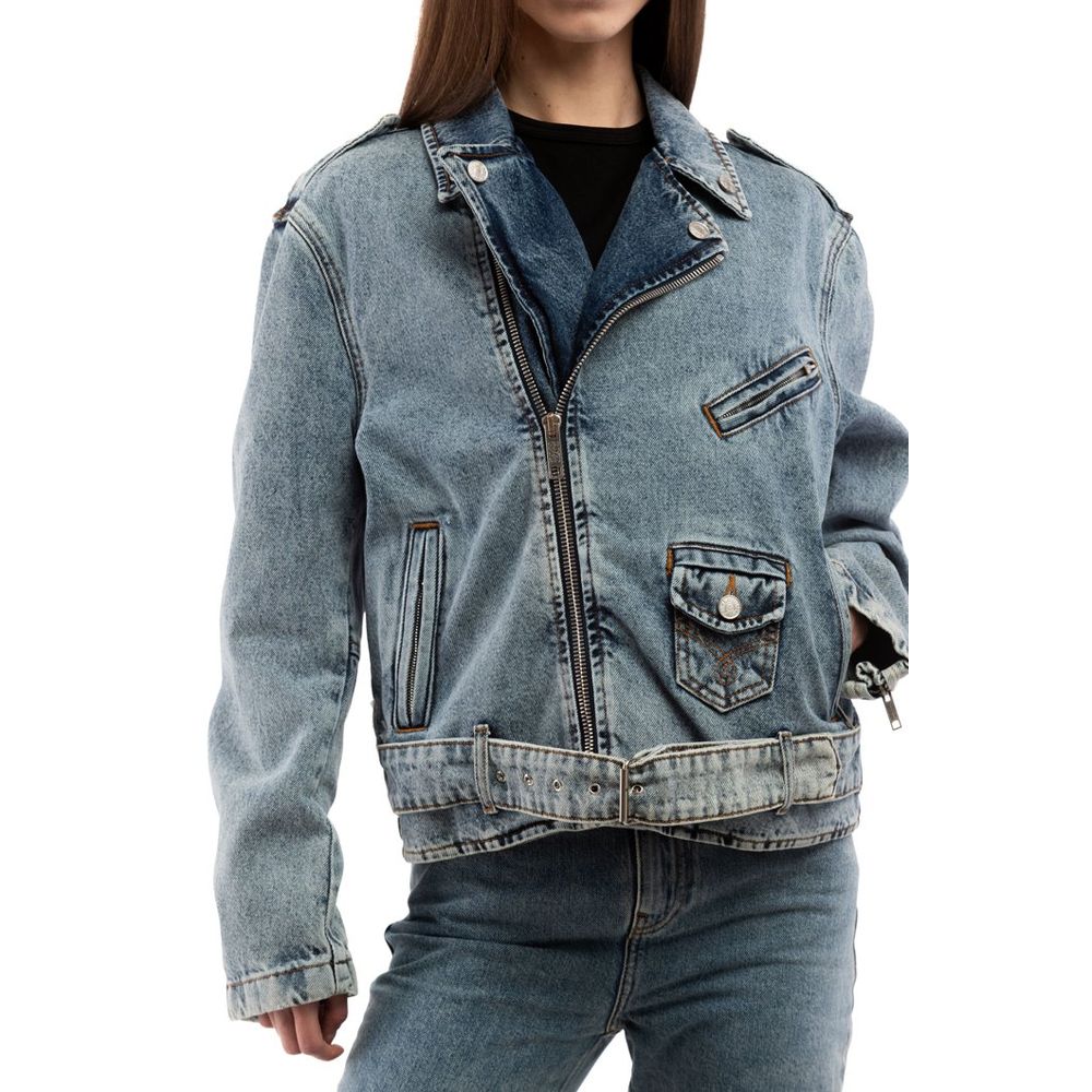 Multicolor Cotton Denim Jacket