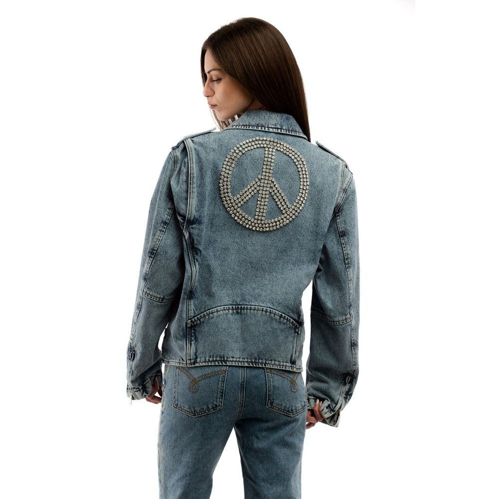 Multicolor Cotton Denim Jacket