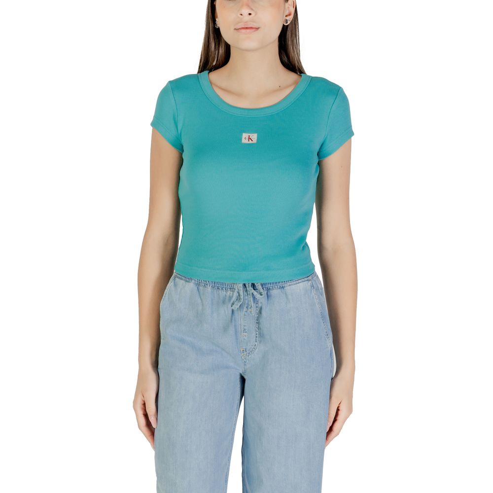 Blue Cotton T-Shirt