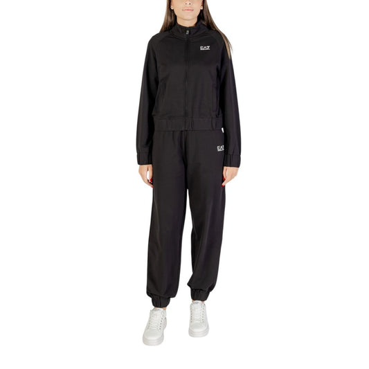 Black Cotton Tracksuit