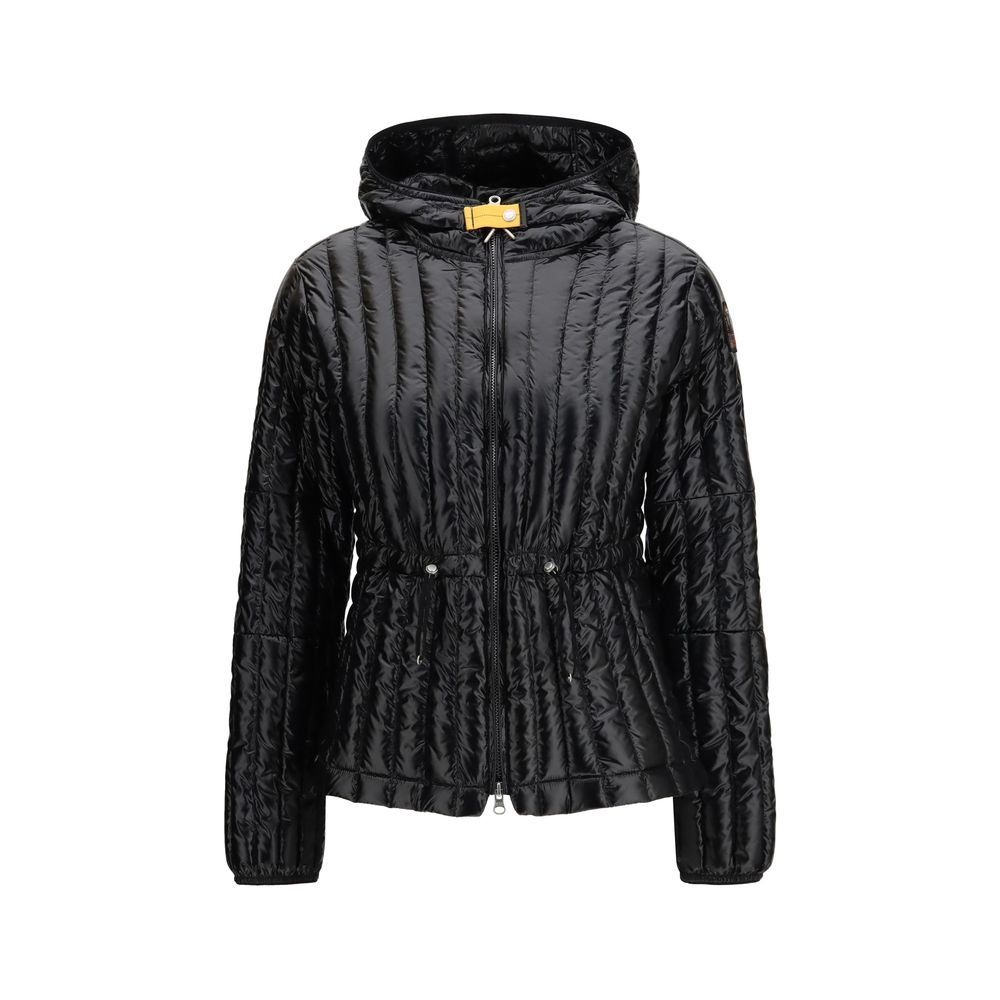 Black Nylon Full-Length Jacket