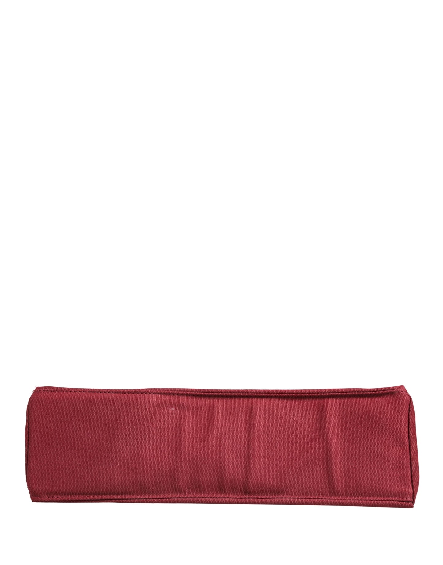 Burgundy Cotton Canvas Shopping Tote Women Borse  Jewellery Bag