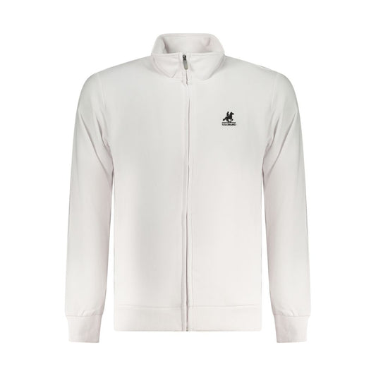 White Cotton Men's Sweatshirt