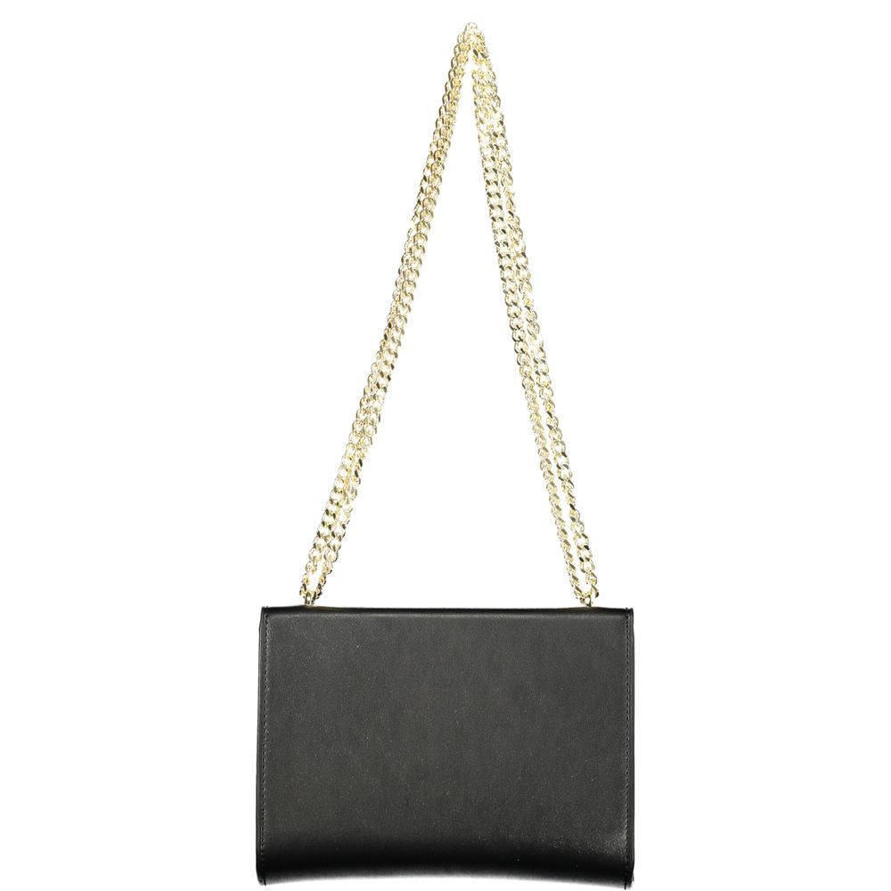 Black Poliuretano Women Handbag