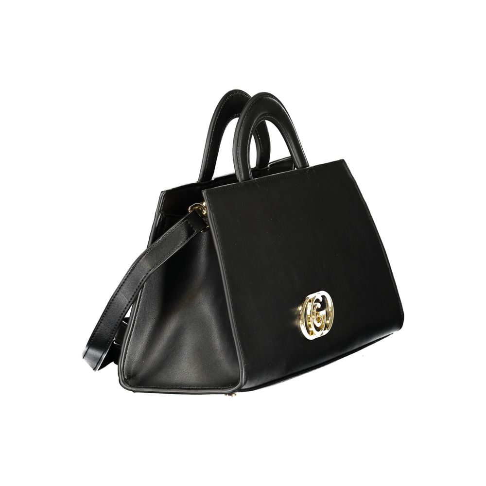 Nero Poliuretano Women Handbag