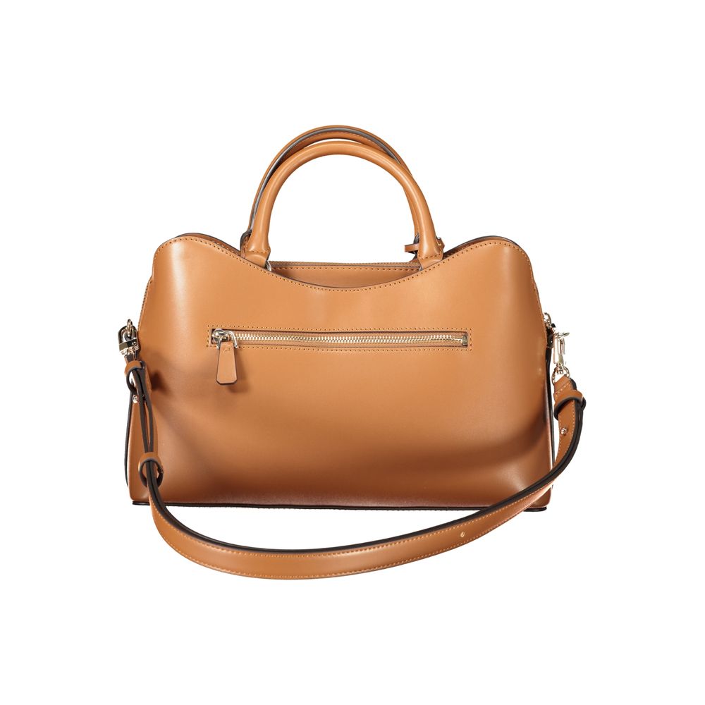 Marrone Poliuretano Women Handbag