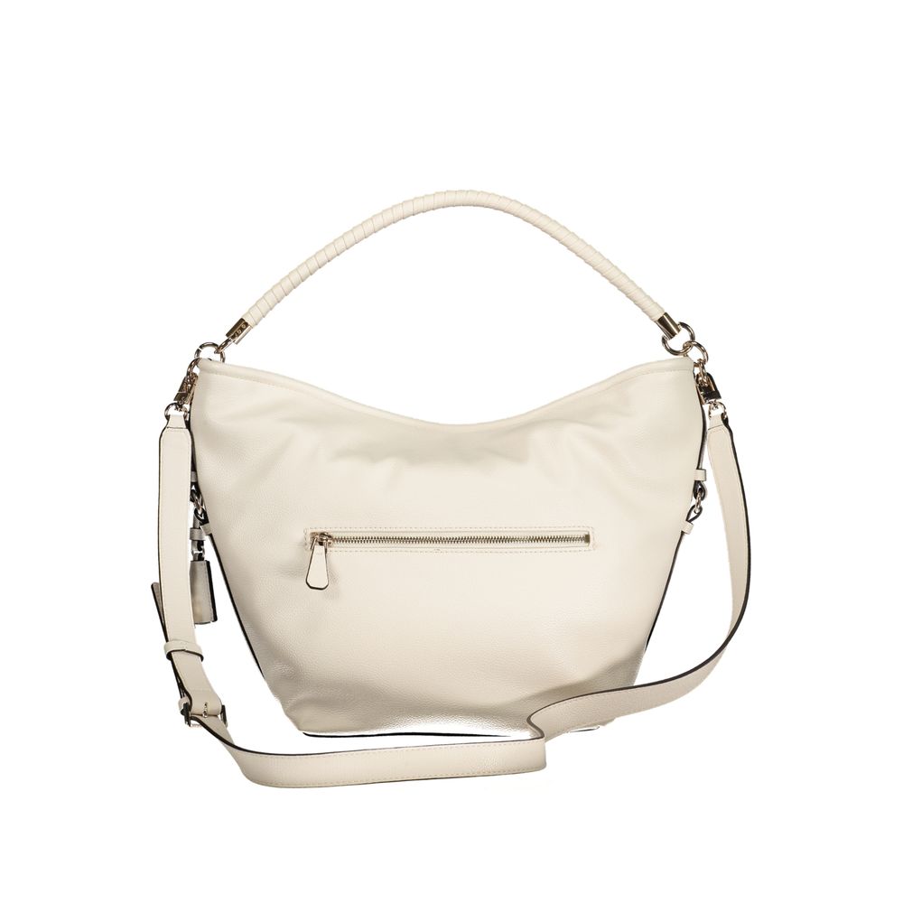 Black Polyurethane Women Handbag