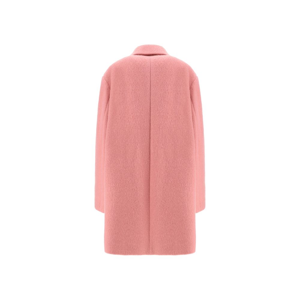 Multicolor Mohair Coat