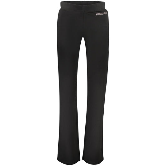 Black Cotton Women's Trouser