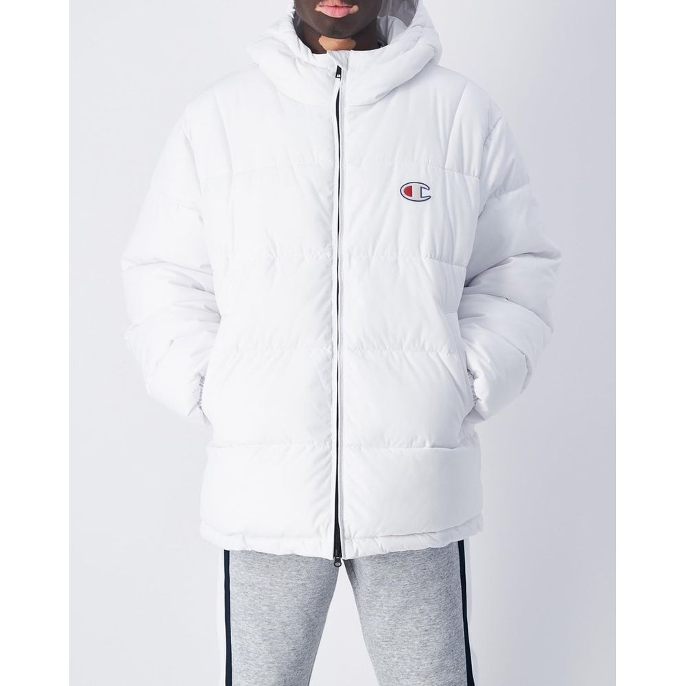 White Polyester Jacket