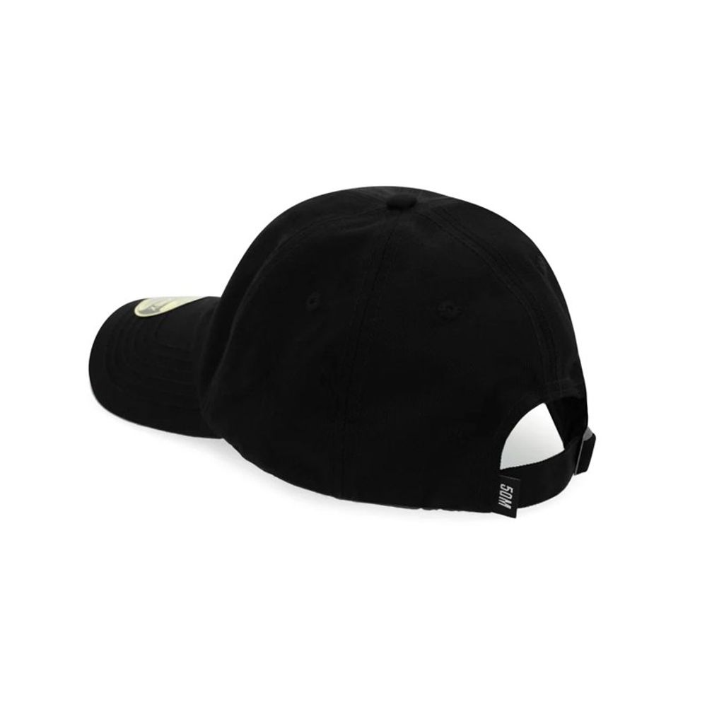 Black Cotton Cap (Baseball Hat)