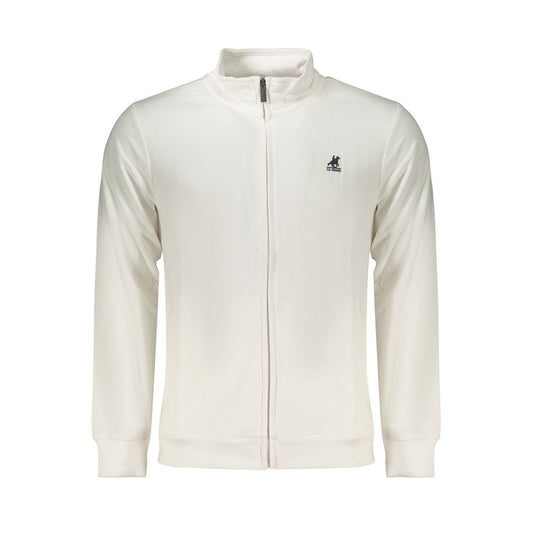 White Cotton Mens Sweatshirt