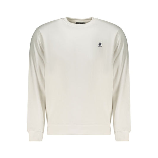 White Cotton Men's Sweatshirt