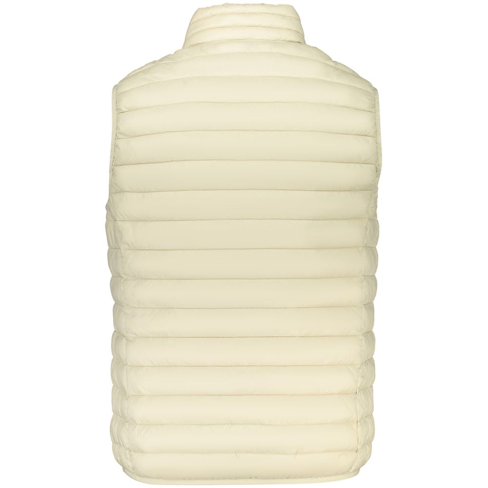 Beige Polyester Mens Vest