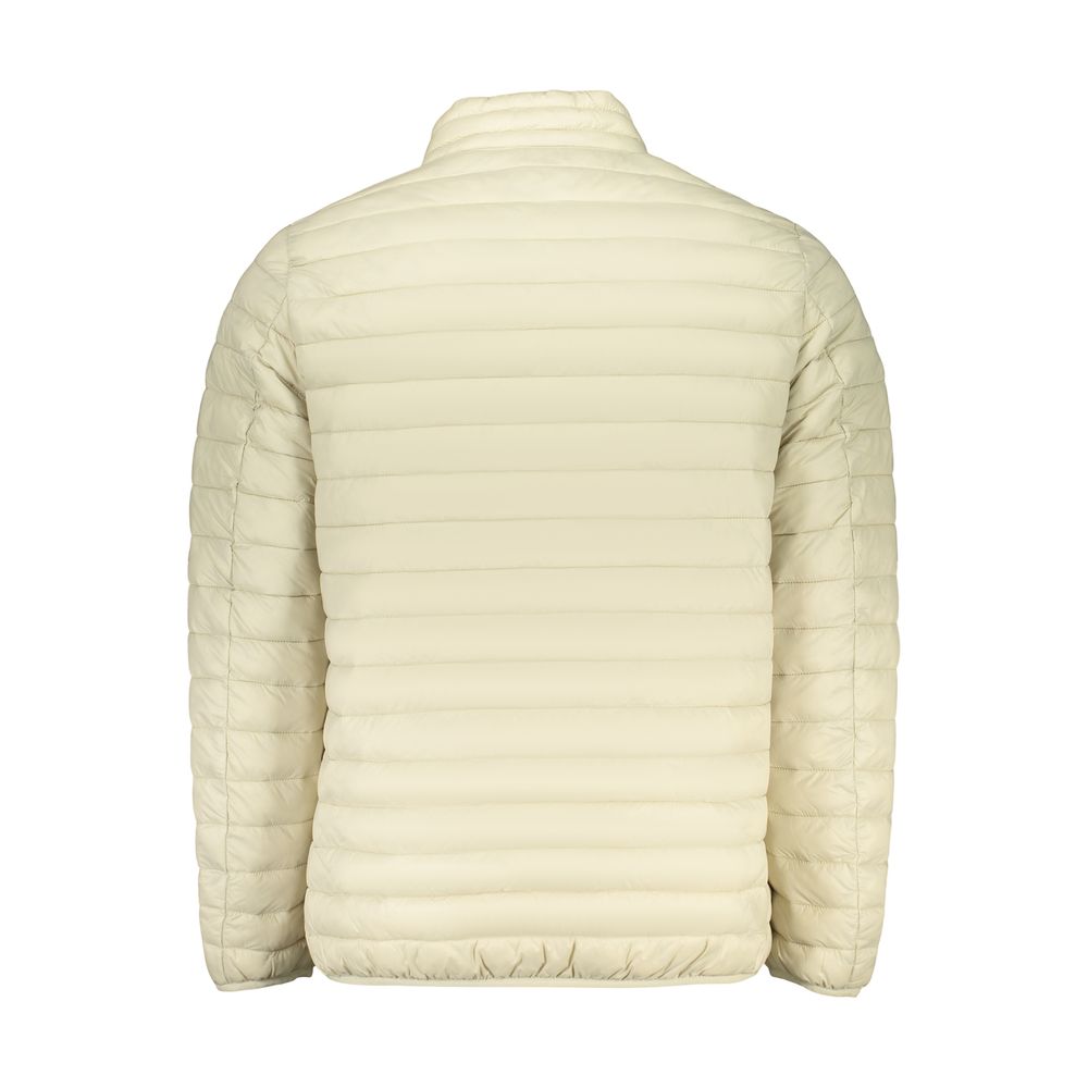 Beige Polyamide Men's Jacket