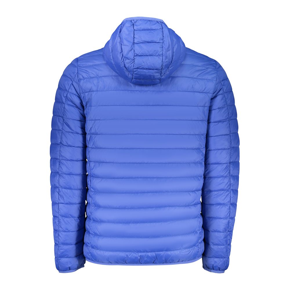 Blue Polyamide Men's Jacket