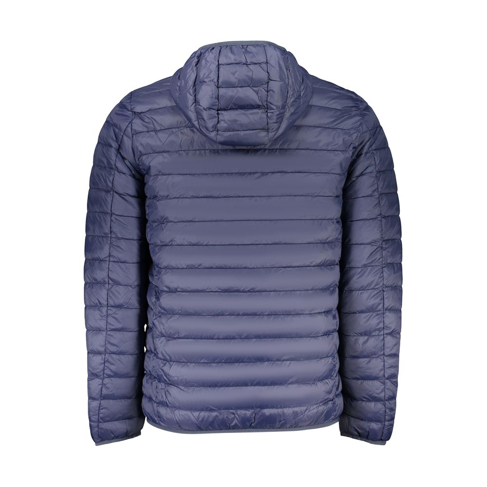 Blue Polyamide Men's Jacket