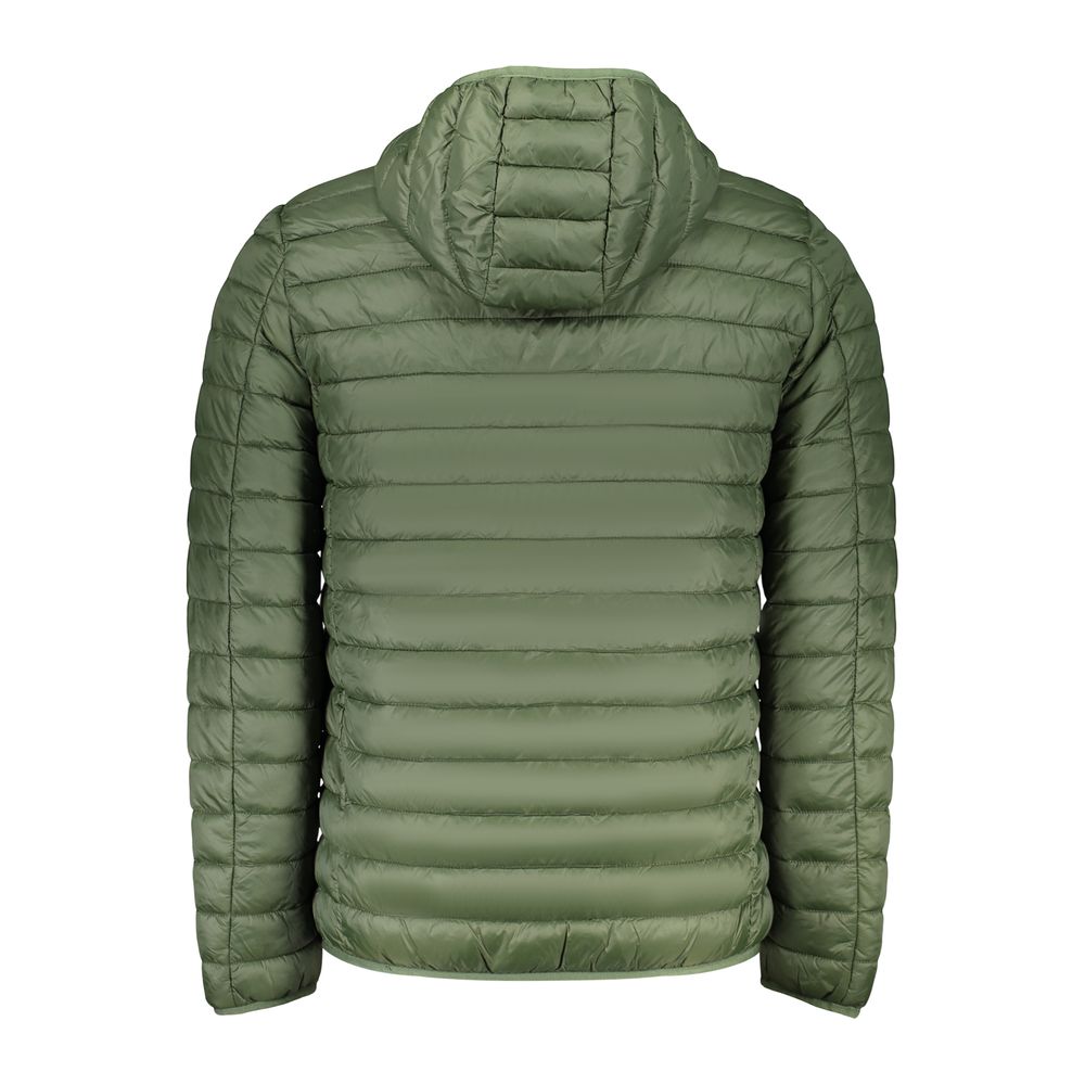 Green Polyamide Men's Jacket