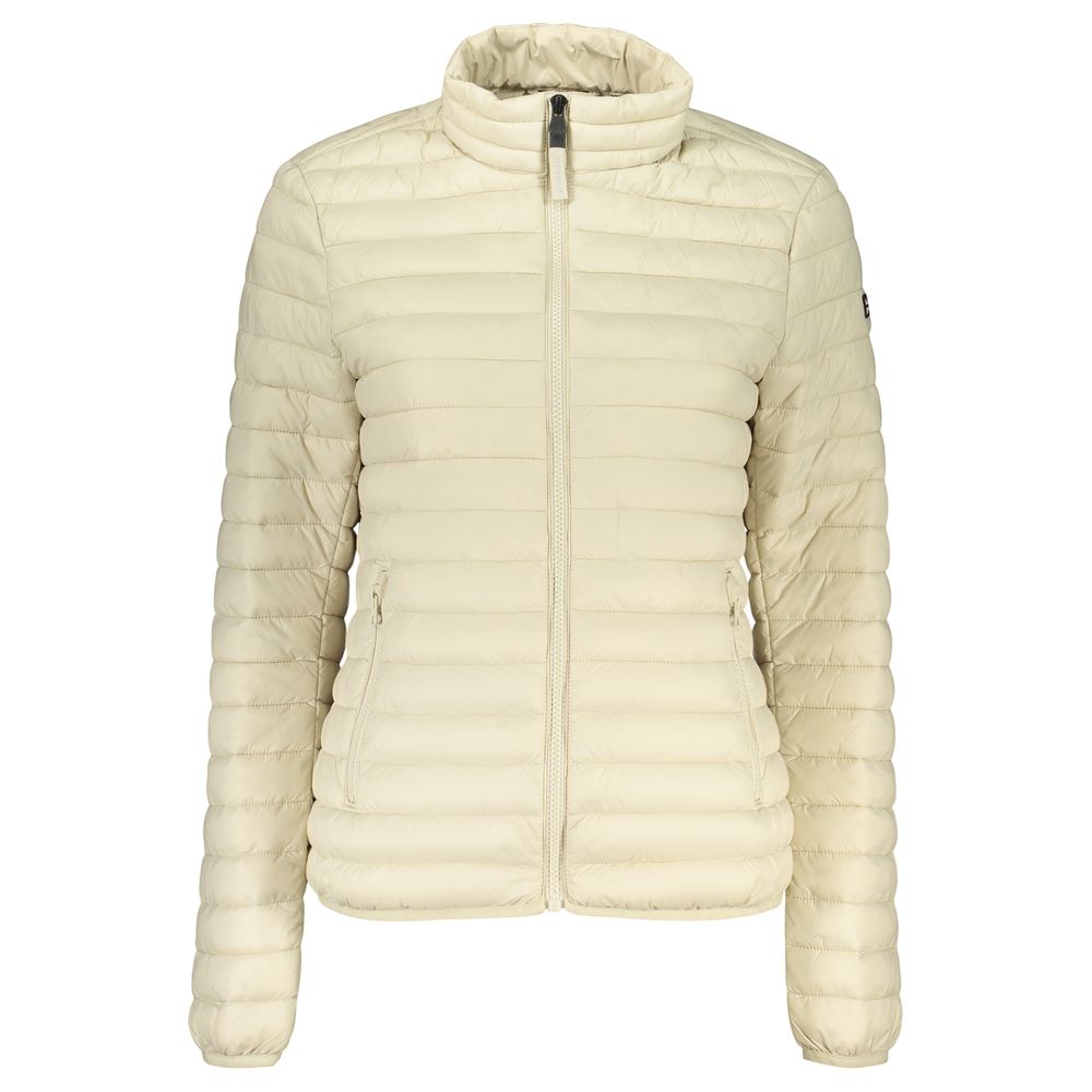 Beige Polyamide Women's Jacket