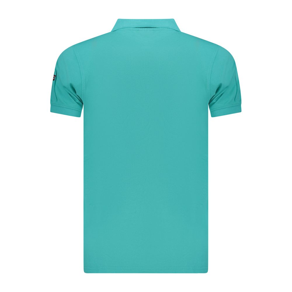 Azzurro Cotton Men Polo