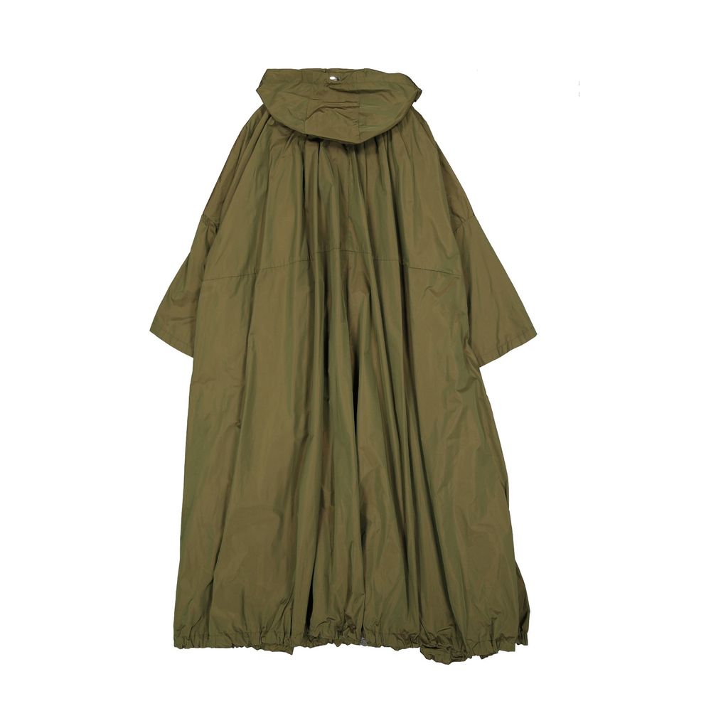 Bicolor Polyester Coat