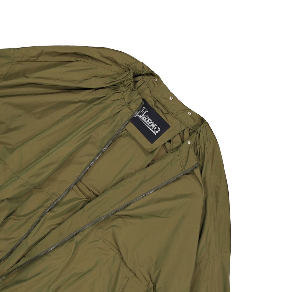 Bicolor Polyester Coat