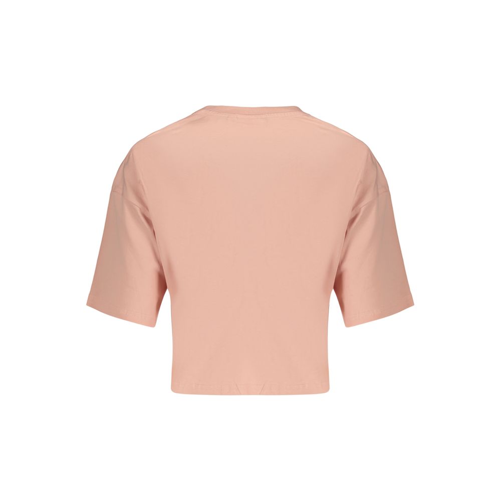 Pink Cotton Women's T-Shirt