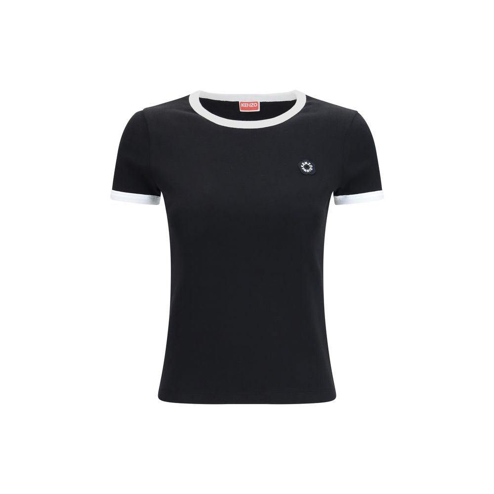 Black Cotton T-Shirt