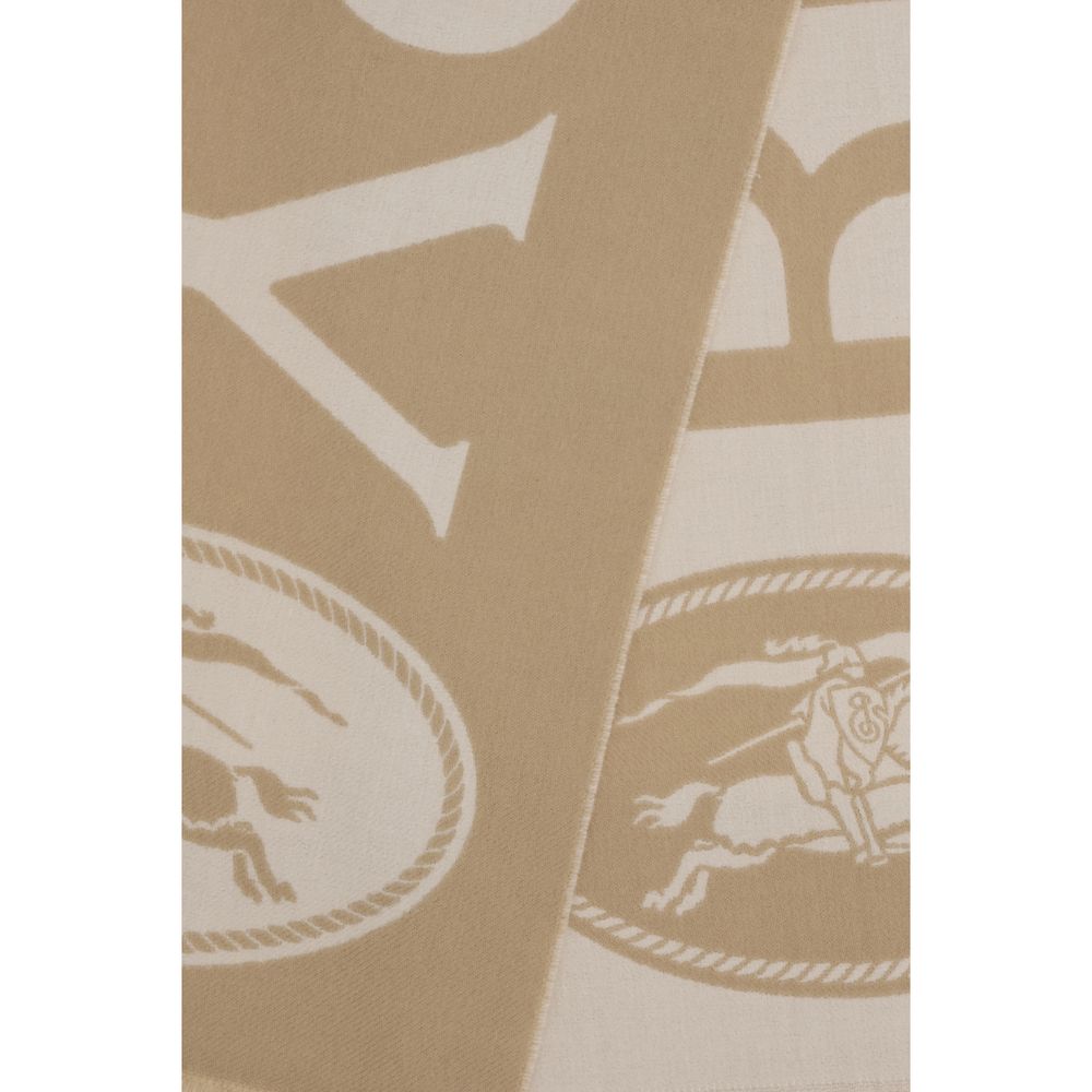 Beige Wool Oves Aries Scarf
