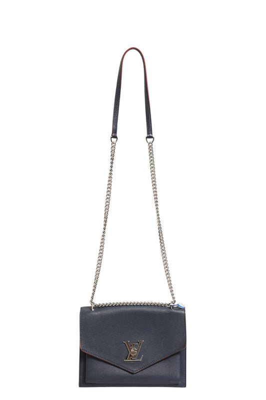 Mylockme Leather Chain Shoulder Bag
