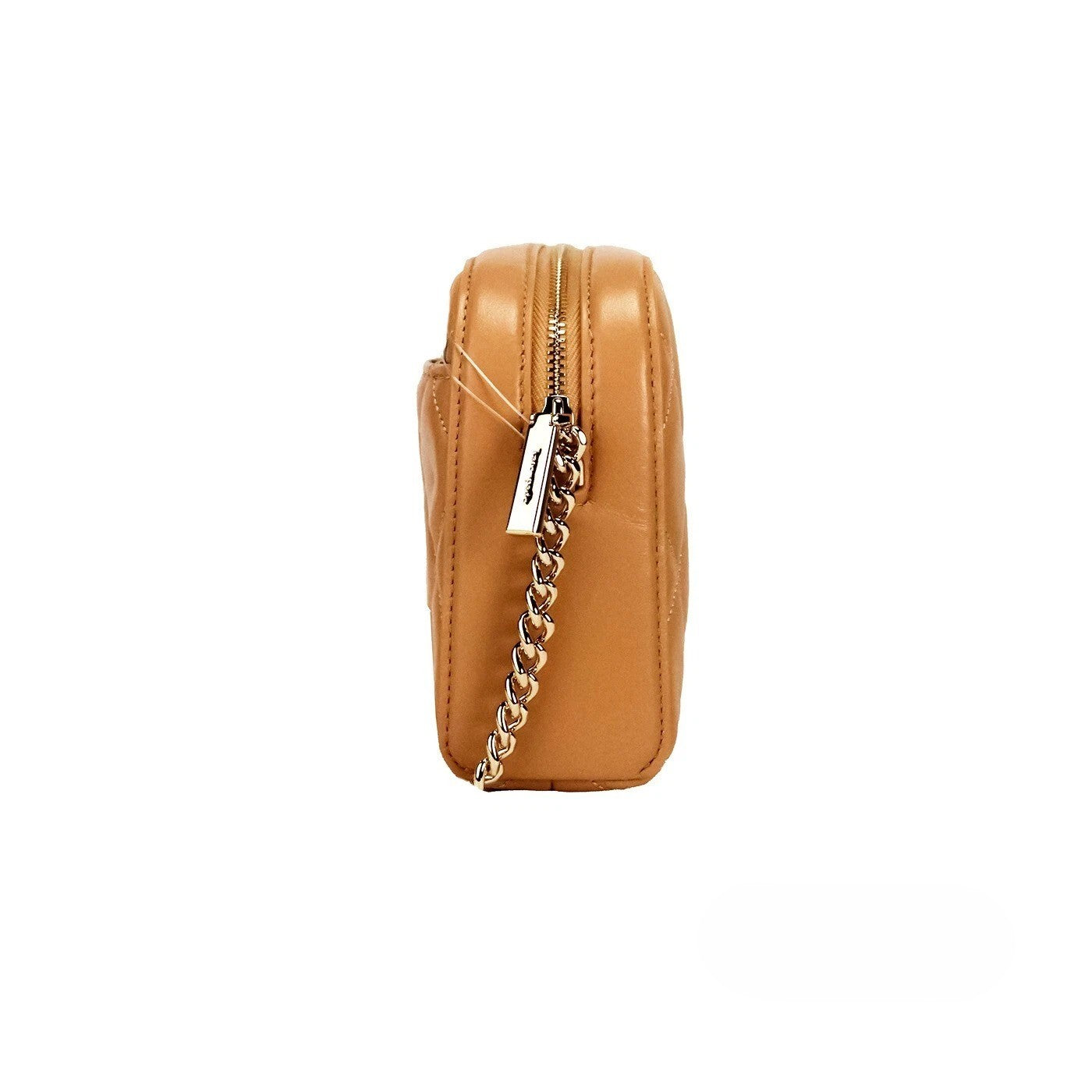 Kate Spade Carey Mini Tiramisu Quilted Smooth Leather Camera Crossbody Bag