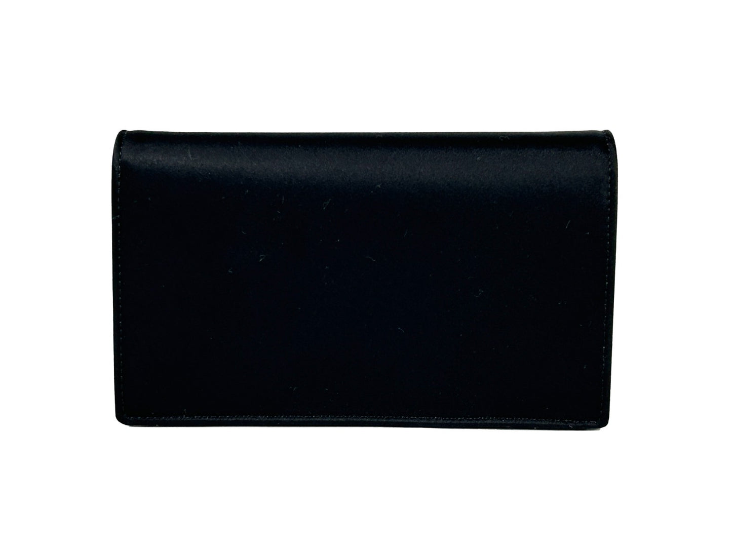 Versace Mini Chain Black Crossbody Wallet Bag