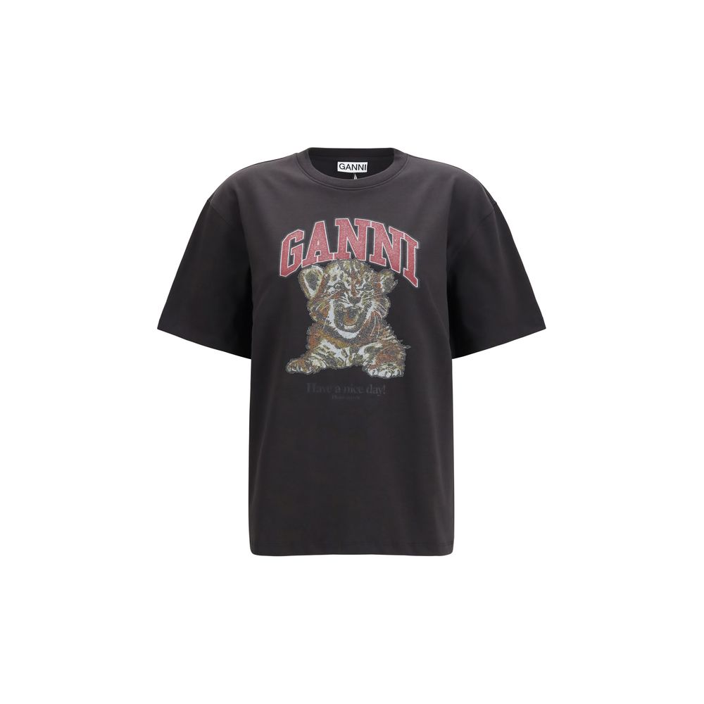 Black Cotton T-Shirt