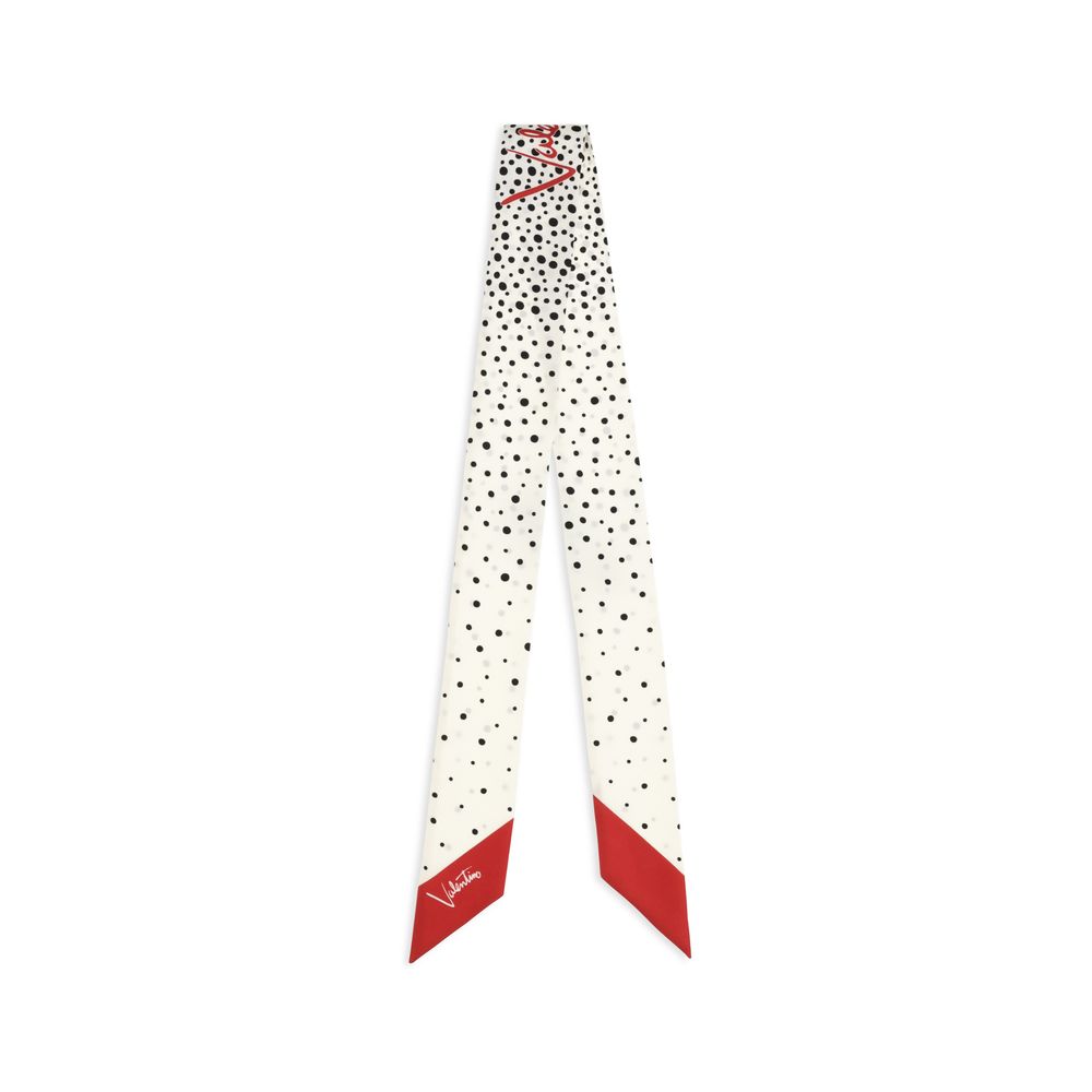 Beige Silk Scarf