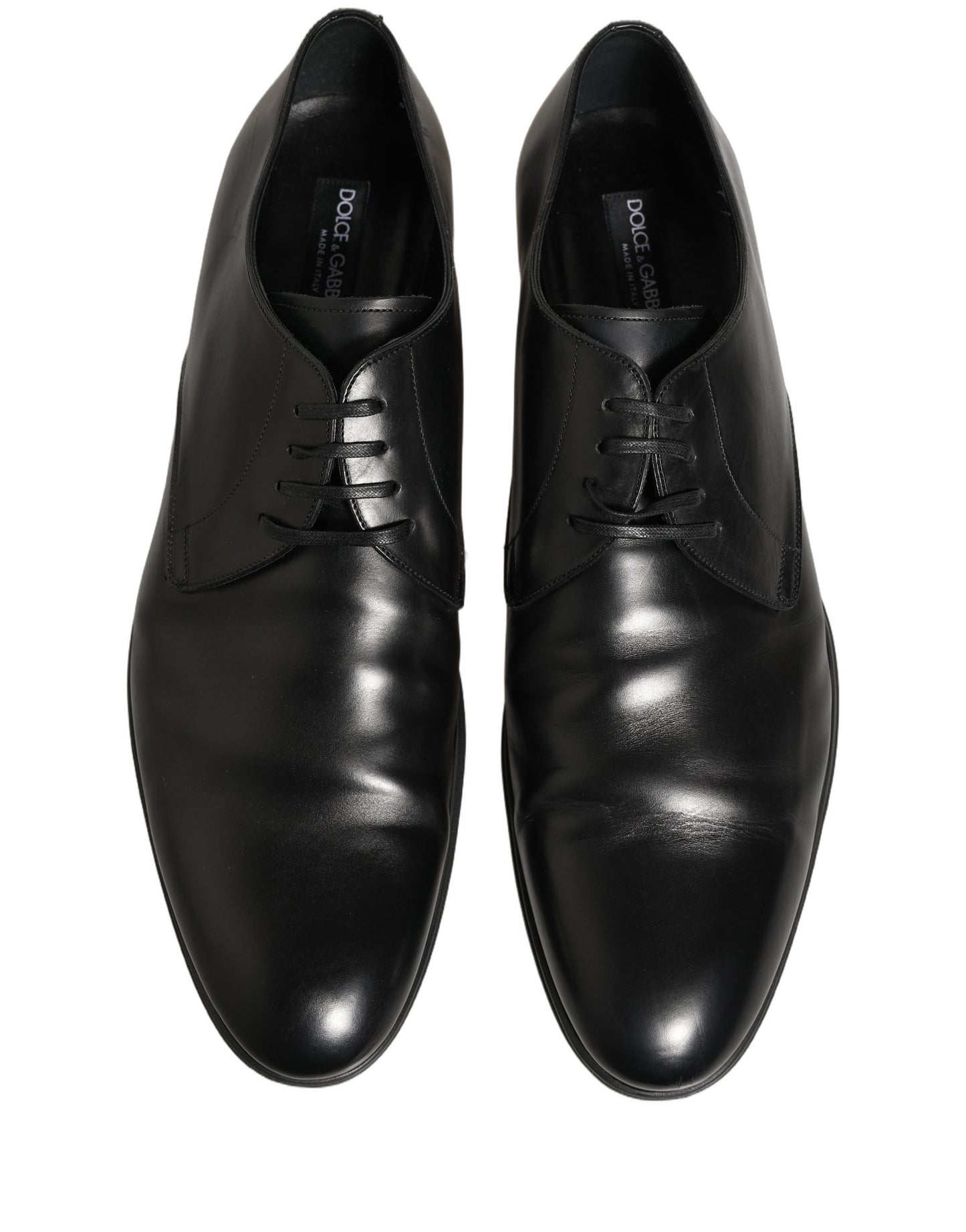 Black Leather Men Derby Dress Formal Shoes