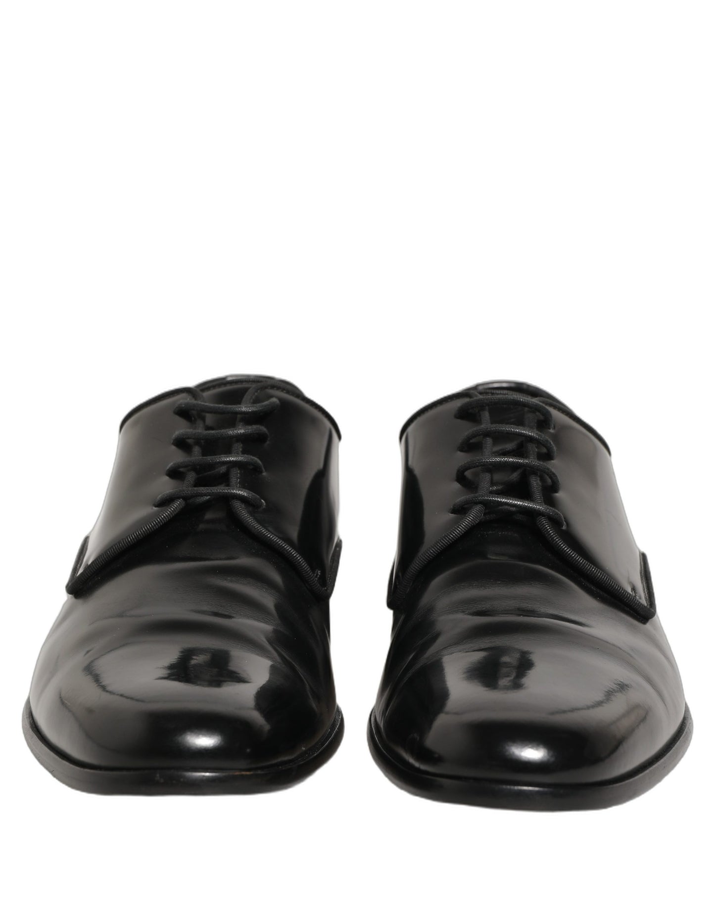 Black Leather Men Derby Dress Formal Shoes