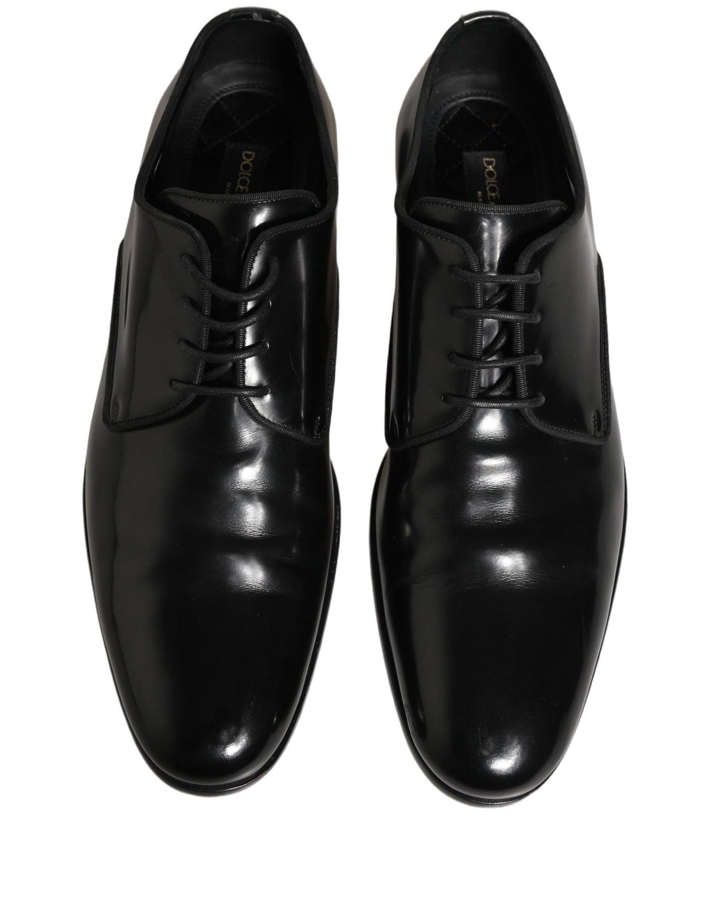 Black Leather Men Derby Dress Formal Shoes