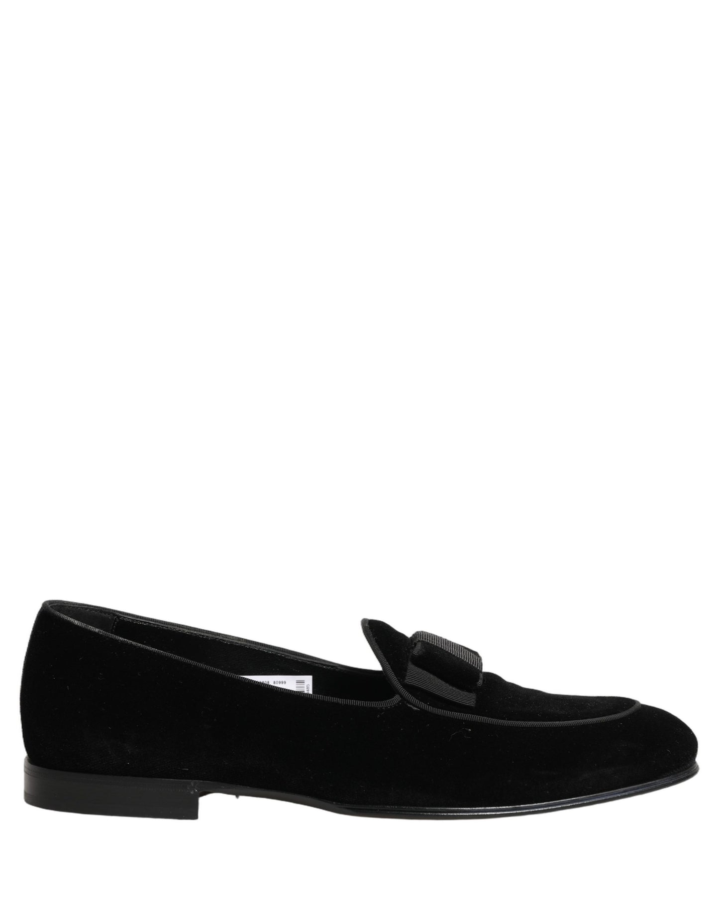 Black Velvet Loafers Formal Men Dress Shoes